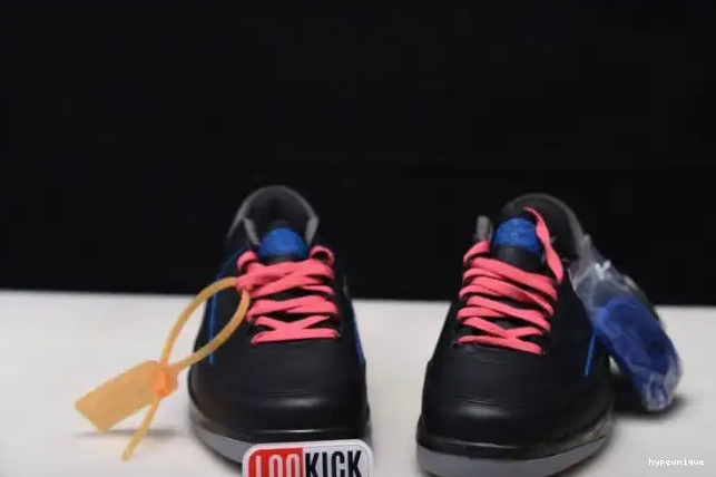 HYPE 2 Black Low Blue Retro SP DJ4375-004 Jordan Off-White 0419